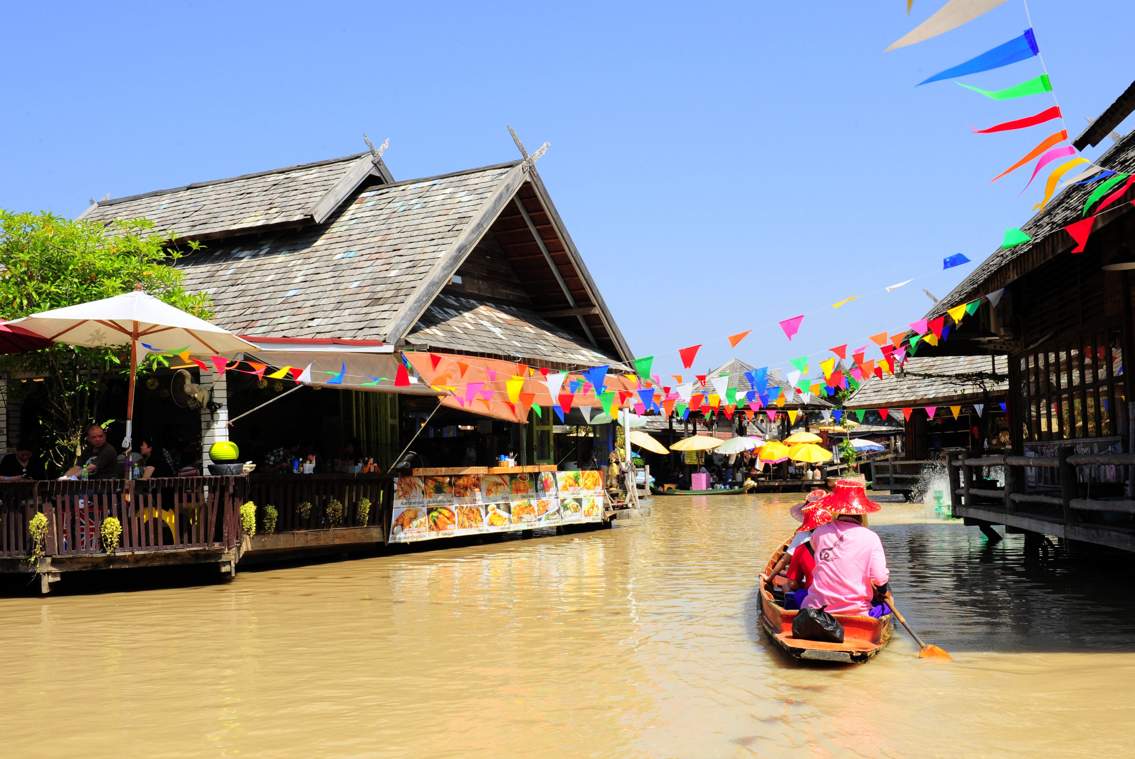 Pattaya Floating Market, Chon Buri *** Local Caption *** ตลาดน้ำ 4 ภาค พัทยา จังหวัดชลบุรี