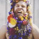 Muži s květinami - flower-beard12galerie12