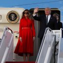 Putinův luxusní letoun se zlatou toaletou předčí i Air Force One? - President Trump Arrives In Florida For Weekend At Mar-A-Lago Estate