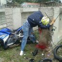 Každá osmá oběť silničních nehod je motorkář. Někteří stále bez helmy - 05-nehoda