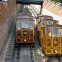 Nejkrásnější výhled je ze sedačky pozemní lanové dráhy - castle-hill-funicular-budapest