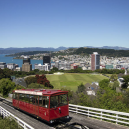 Nejkrásnější výhled je ze sedačky pozemní lanové dráhy - wellington-cable-car-wellington