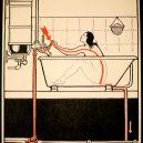 Elektřina a my. Bizarní způsoby, kterými vás mohl zabít elektrický proud - vintage-illustrations-ways-to-die-electrocution-16-5bf26970bd3c6__700