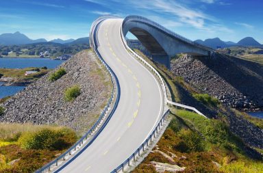 Atlantic Road, Norsko.