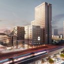 Mjøsa Tower se stala nejvyšší dřevěnou budovou světa. Je šetrná k přírodě a požáru dokáže odolávat až 90 minut - HoHo-Wien-Seeparkquartier-am-Abend-(c)-Schreinerkastler-und-cetus-Baudevelopment-GmbH_2017_klein