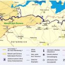 Inženýr Josef Rosenauer přišel v roce 1759 s geniálním plánem, jak zásobovat Vídeň dřevem přímo ze Šumavy - Turistická-mapa-pro-návštěvníky-plavebního-kanálu.-idnes