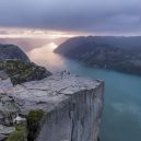 Je libo plavání „ve vzduchu“ nad norskými fjordy? - Preikestolen-wandelen-1