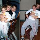 15 důkazů, že nejkrásnější láska je ta sourozenecká - siblings-childhood-photo-recreation-37-58f4ba19afc56__700