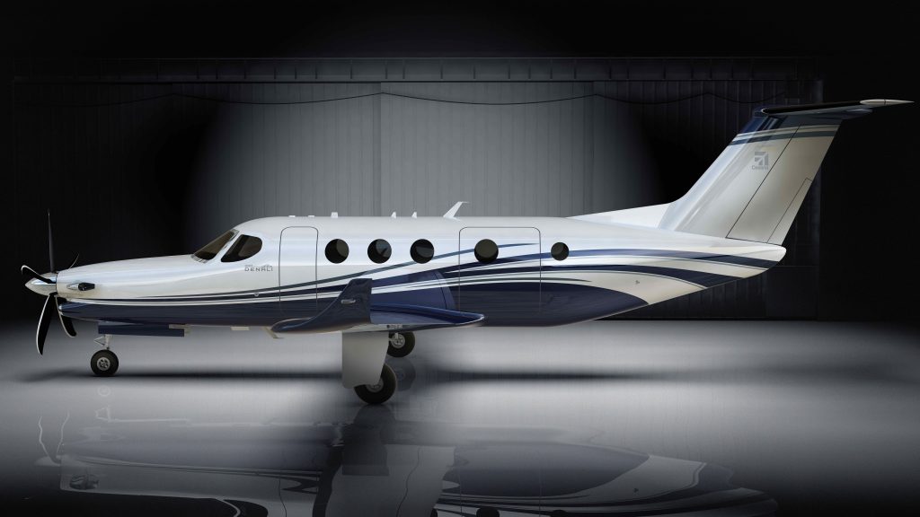 Nový motor z Letňan bude pohánět americký stroj Cessna Denali. V komerčním provozu by se měl objevit na nebi příští rok. Foto: Textron Aviation