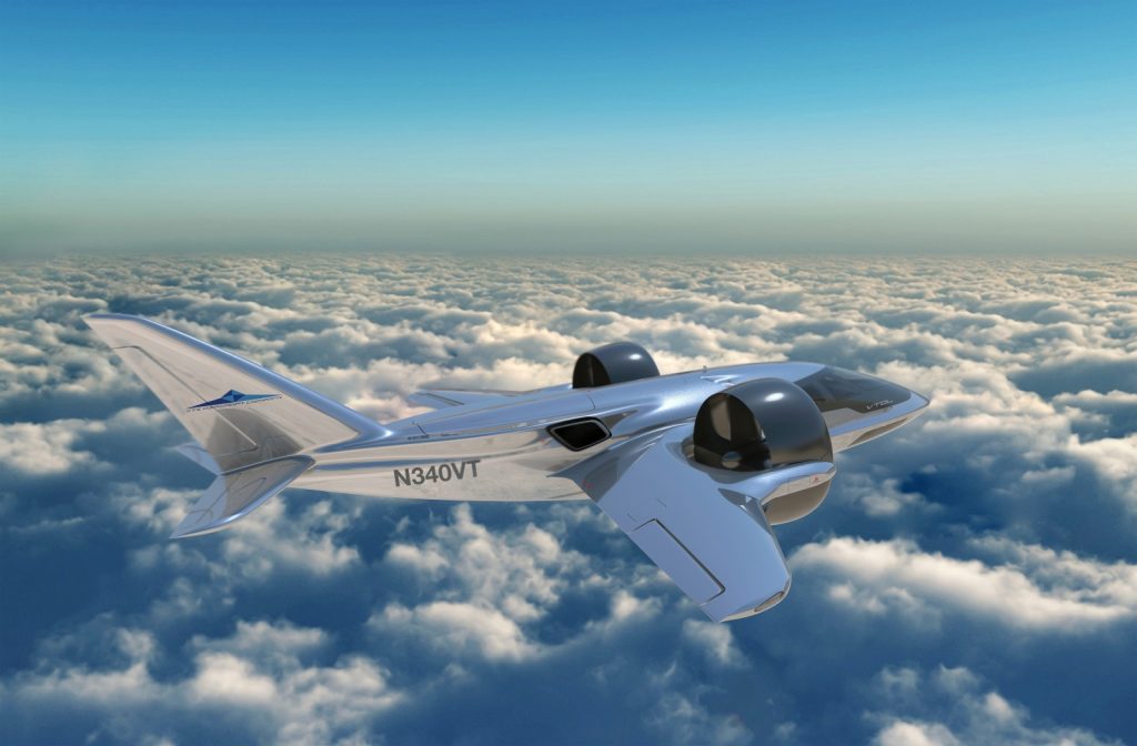 O Catalyst mají zájem i výrobci hybridních letounů. Český motor by měl fungovat na palubě stroje TriFan 600. Foto: XTI Aircraft