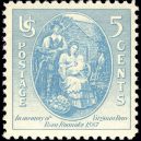 Záhada ztracené kolonie Roanoke, pod kterou se roku 1587 slehla zem - Virginia_Dare_5c_1937_issue