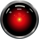 CIMON-2 inteligentní robot společníkem astronautů na palubě ISS - 1200px-HAL9000.svg