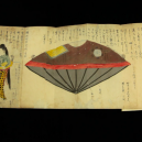 Exotická kráska doplula roku 1803 v záhadné lodi k japonským břehům - EDO-period-UFO