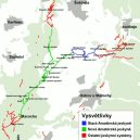 Prohlédněte si Amatérskou jeskyni, nejdelší podzemní přírodní systém ve střední Evropě - Schéma-jeskynního-systému-Amatérské-jeskyně-wikipedie