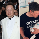 Nový X Æ A-12 Musk není elektromobil od Tesly, ale Muskovo novorozené dítě - elon-musk-and-grimes-baby