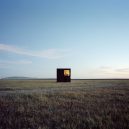 Černá kostka v pusté krajině Vnitřního Mongolska - 15