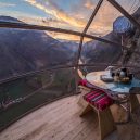 Natura Vive Skylodge Adventure Suites – noc 122 metrů nad zemí - Skyloge-breakfast