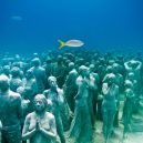 Kuriózní podmořské muzeum obývá stovky soch v životní velikosti - Cancún-Underwater-Museum-Cancún-Mexico-71