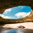 Playa del Amor – mexická pláž lásky, k níž se dostanete pouze za odlivu - puerto-vallarta-s-hidden-beach