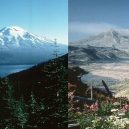 Robert Landsburger místo zbytečného útěku fotografoval erupci sopečného giganta - StHelensBeforeAfter_USGS750-750×412