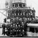 Roku 1896 na palubě amerického pancéřového křižníku USS Brooklyn - USS-Brooklyn-armored-1896-vintage-photographs (7)
